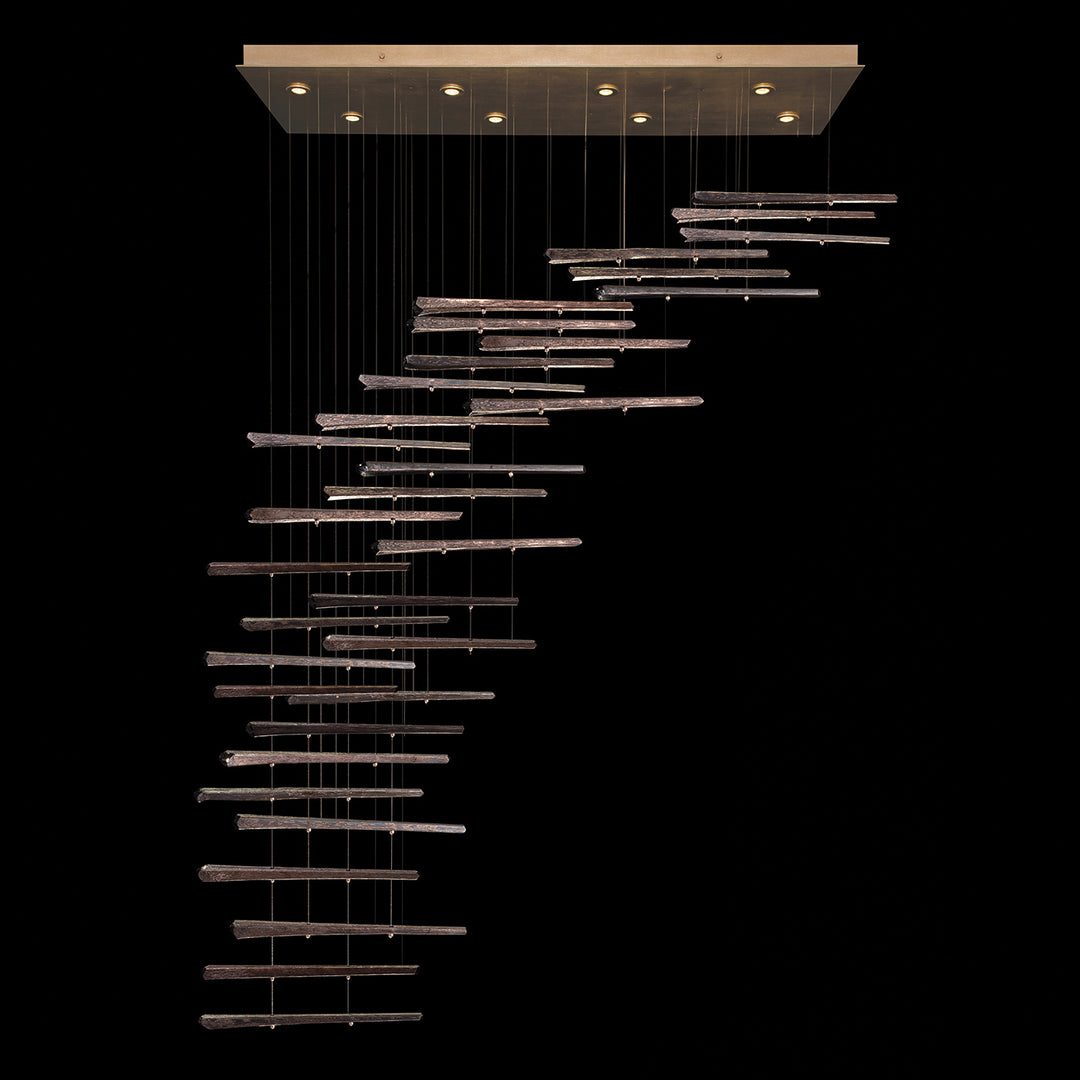 Fine Art Elevate 894840-251ST Chandelier Light - Gold Leaf