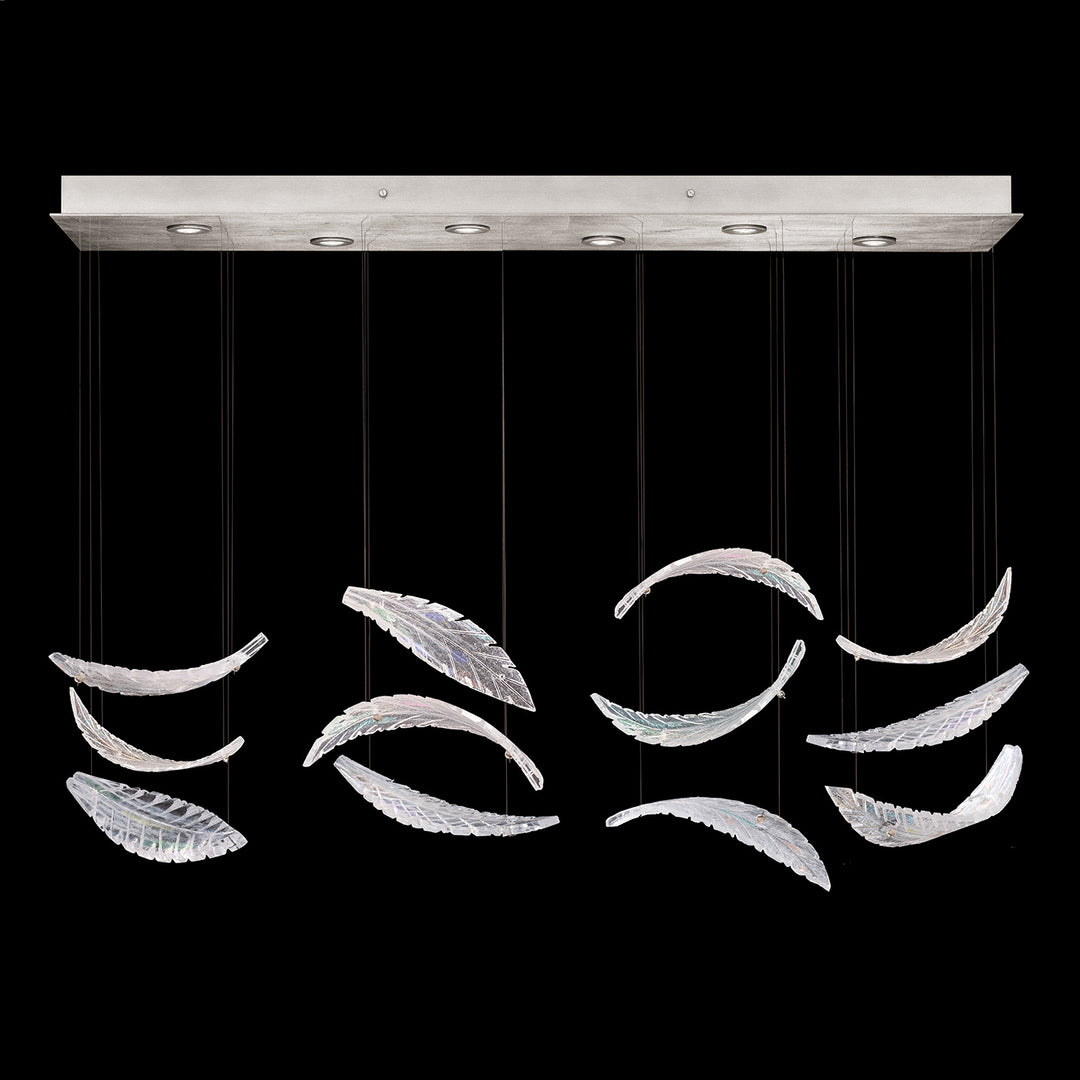 Fine Art Elevate 895140-111ST Pendant Light - Silver Leaf