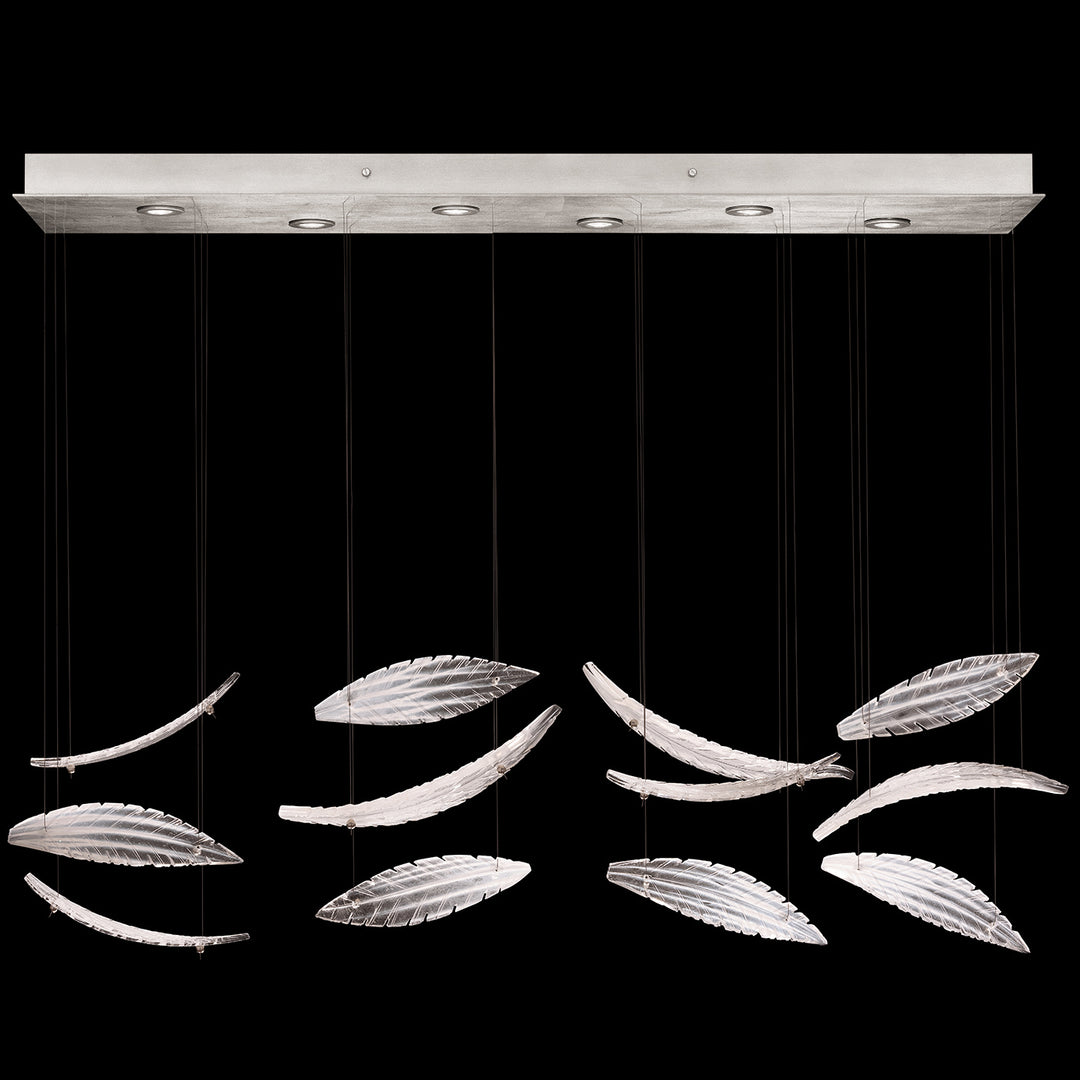 Fine Art Elevate 895140-121ST Pendant Light - Silver Leaf