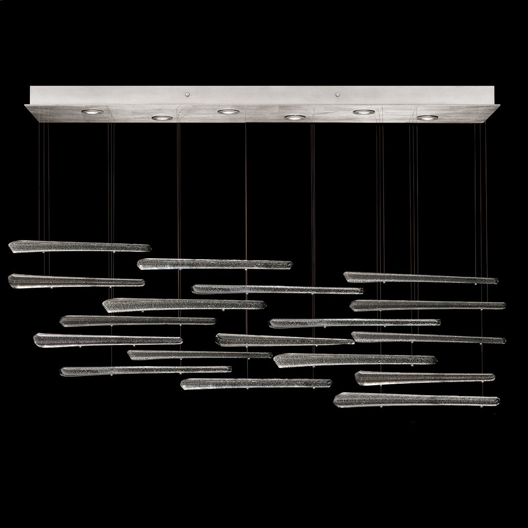 Fine Art Elevate 895140-141ST Pendant Light - Silver Leaf