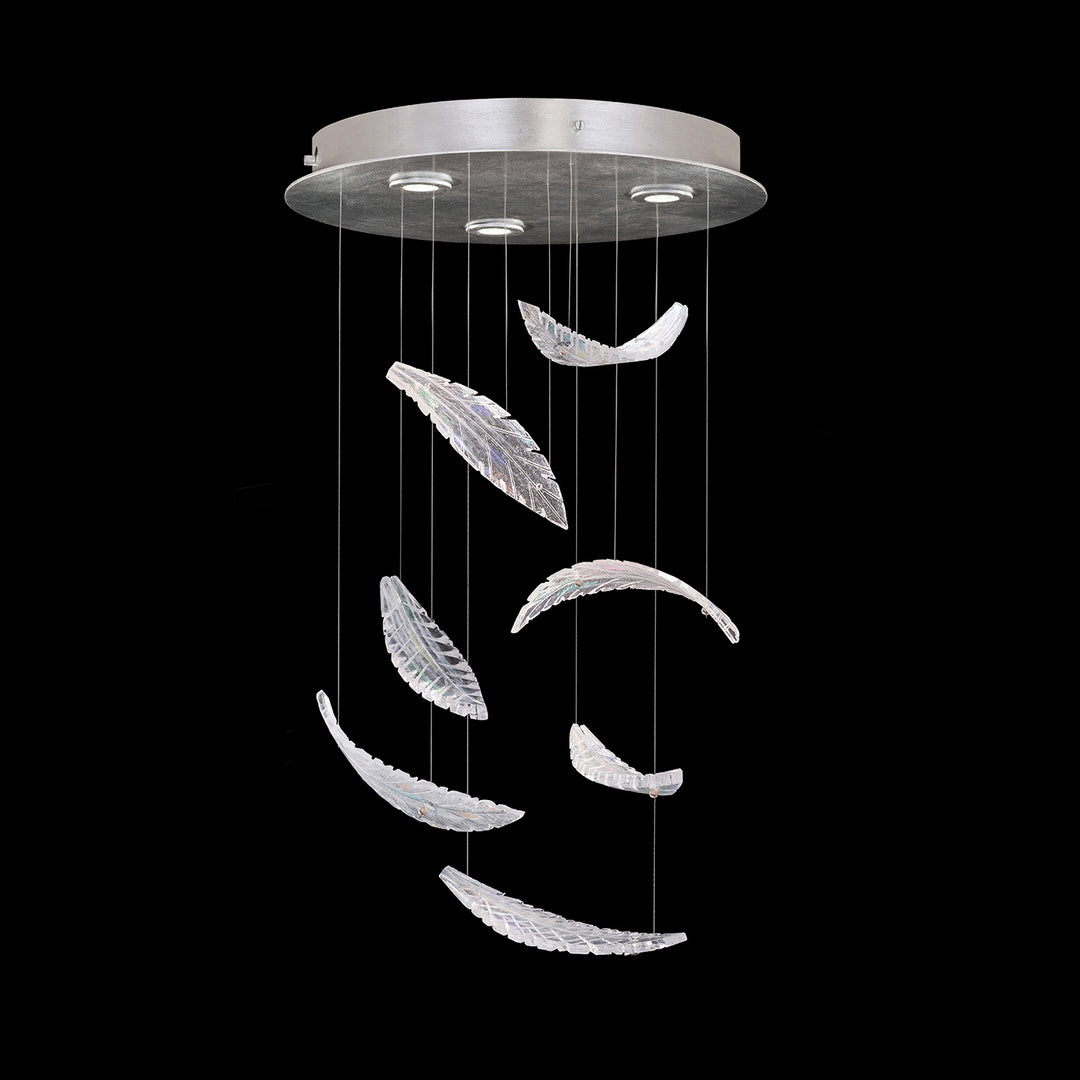 Fine Art Elevate 895640-111ST Chandelier Light - Silver Leaf