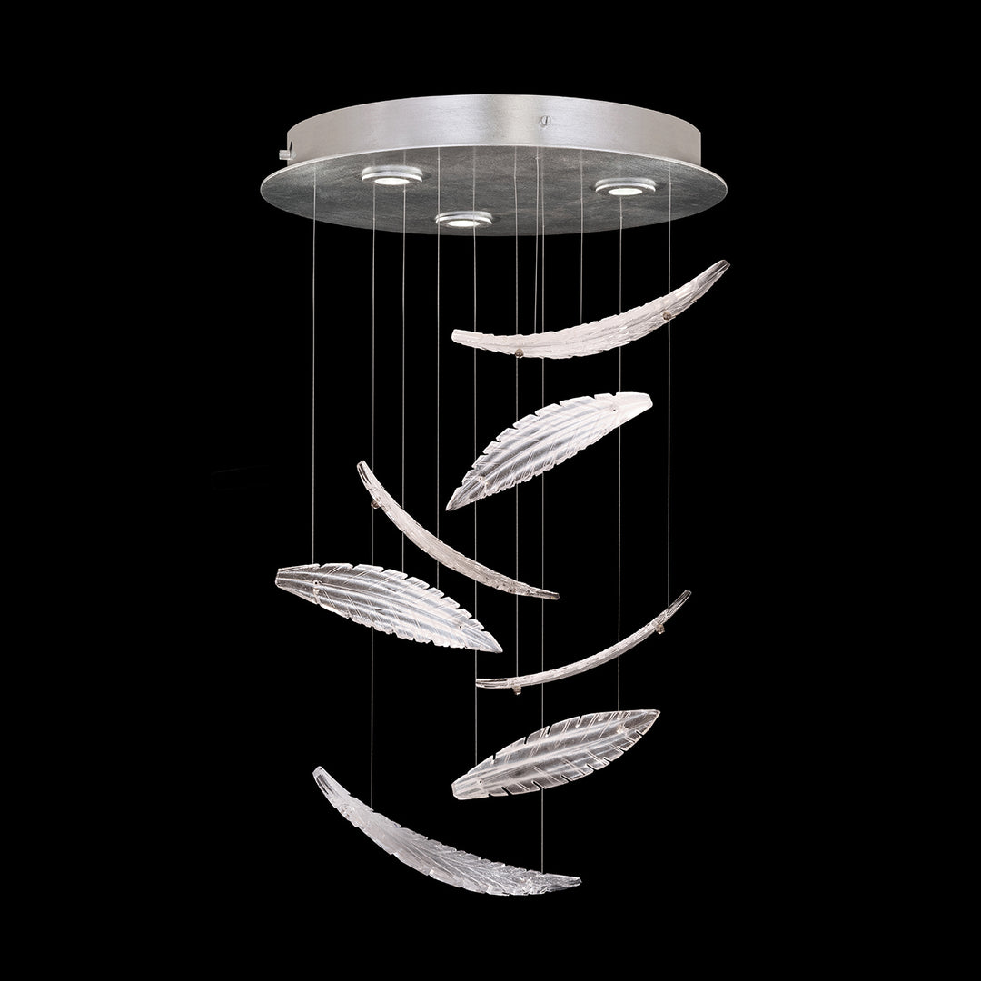 Fine Art Elevate 895640-121ST Chandelier Light - Silver Leaf