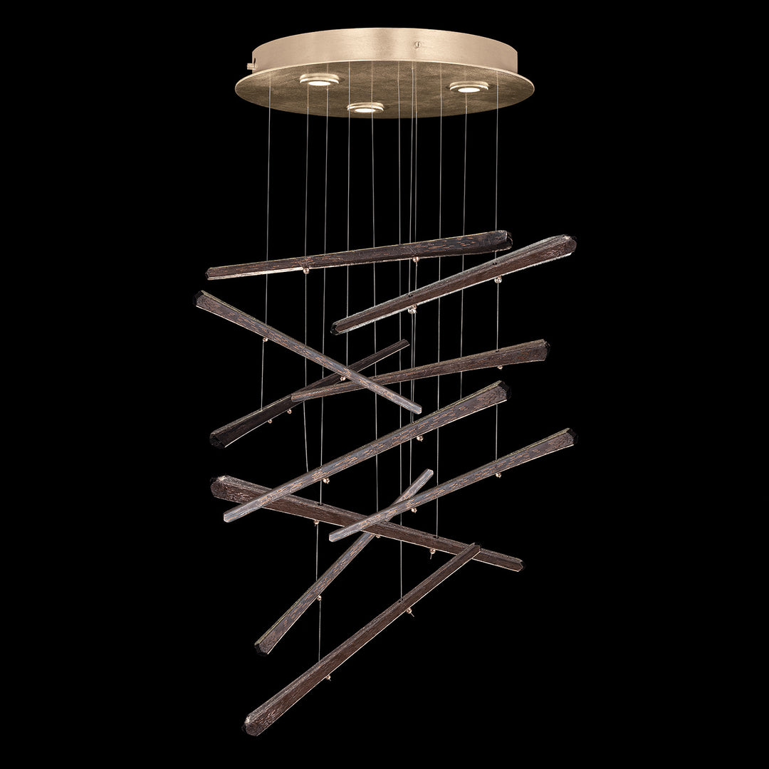 Fine Art Elevate 895640-251ST Chandelier Light - Gold Leaf