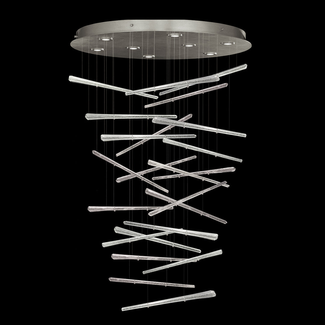 Fine Art Elevate 895840-131ST Chandelier Light - Silver Leaf