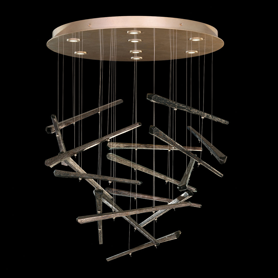 Fine Art Elevate 895840-252ST Chandelier Light - Gold Leaf