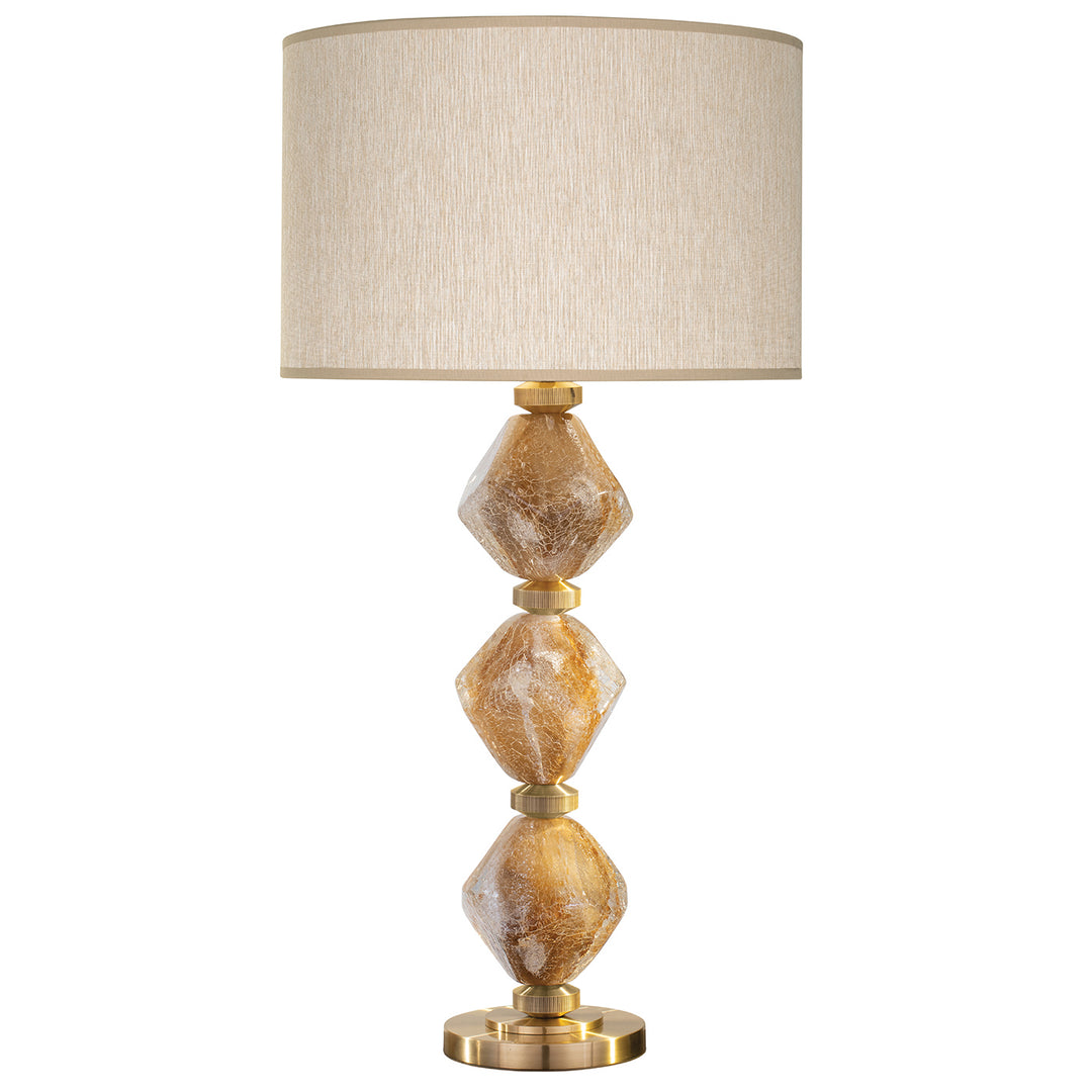 Fine Art Lighting 900010-22ST Natural Inspirations One Light Table Lamp Lamp Gold, Champ, Gld Leaf