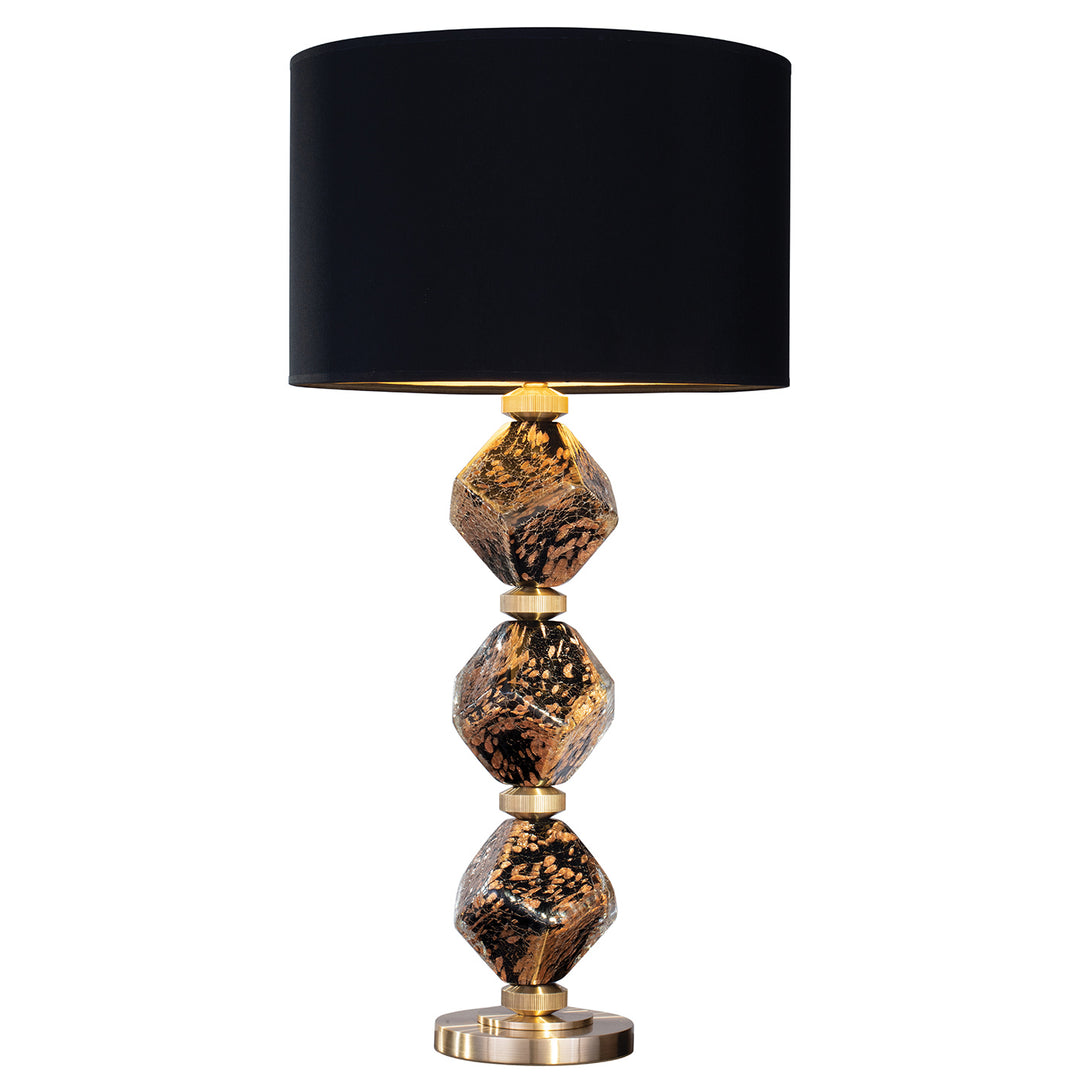 Fine Art Lighting 900010-33ST Natural Inspirations One Light Table Lamp Lamp Gold, Champ, Gld Leaf