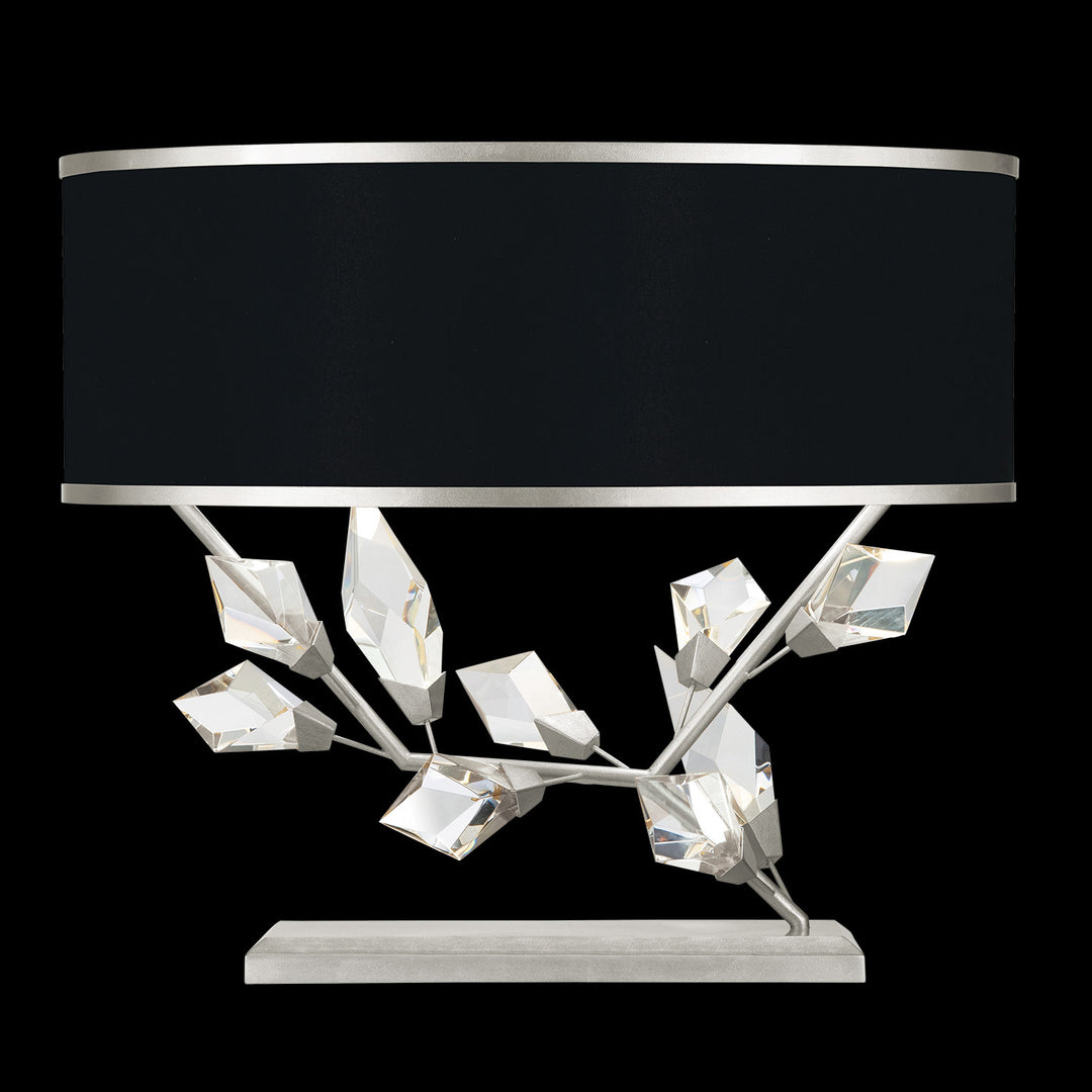 Fine Art Lighting 908610-11ST Foret Two Light Table Lamp Lamp Pewter, Nickel, Silver