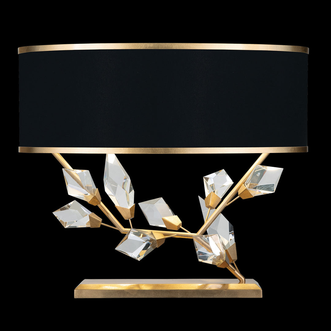 Fine Art Lighting 908610-21ST Foret Two Light Table Lamp Lamp Gold, Champ, Gld Leaf