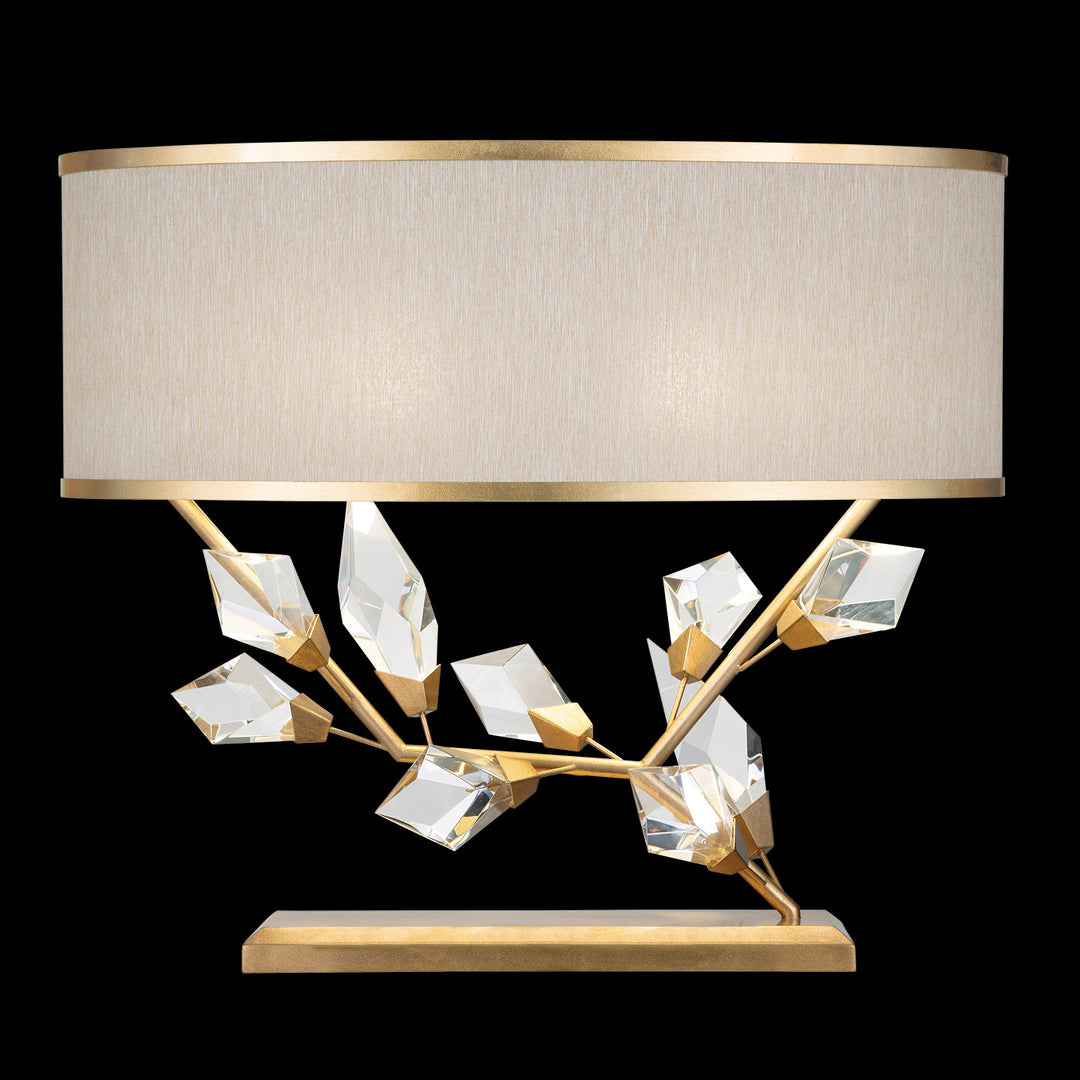 Fine Art Lighting 908610-2ST Foret Two Light Table Lamp Lamp Gold, Champ, Gld Leaf