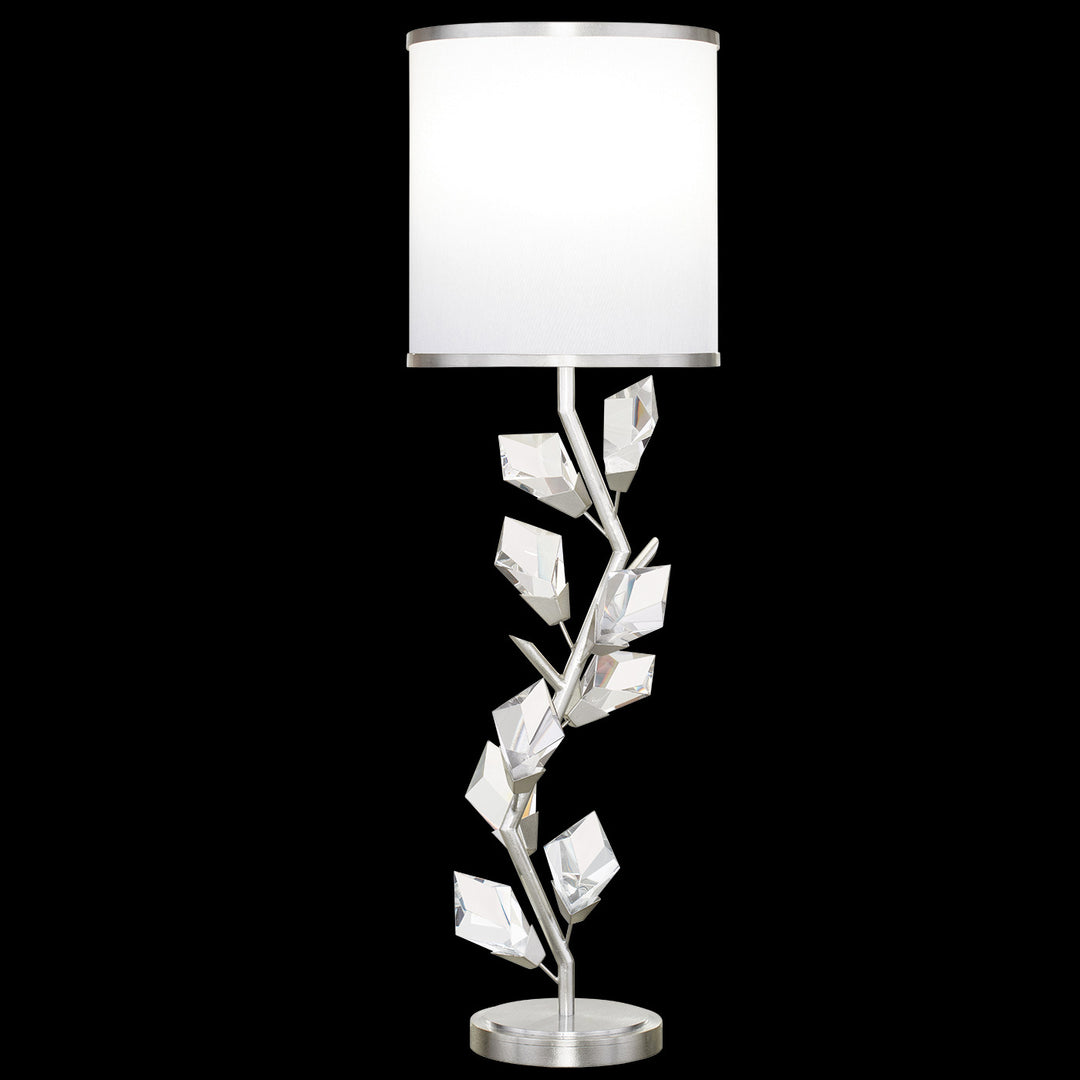 Fine Art Lighting 908815-1ST Foret One Light Console Lamp Lamp Pewter, Nickel, Silver