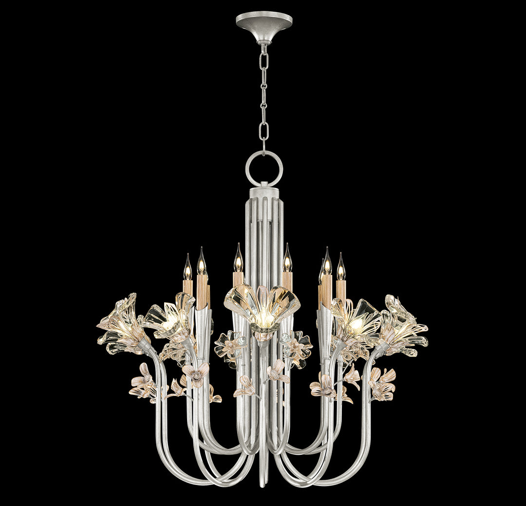 Fine Art Azu 915140-1ST Chandelier Light - Silver