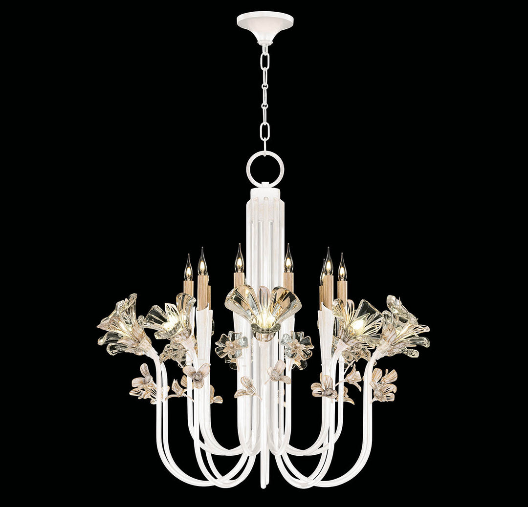 Fine Art Azu 915140-3ST Chandelier Light - White