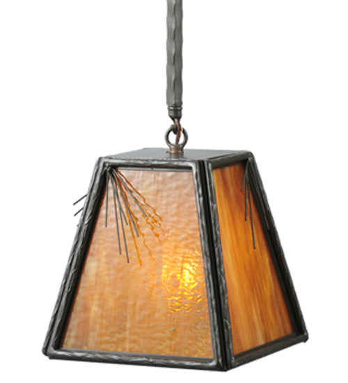 Meyda Tiffany Lone Pine Needle 108586 Pendant Light - Timeless Bronze