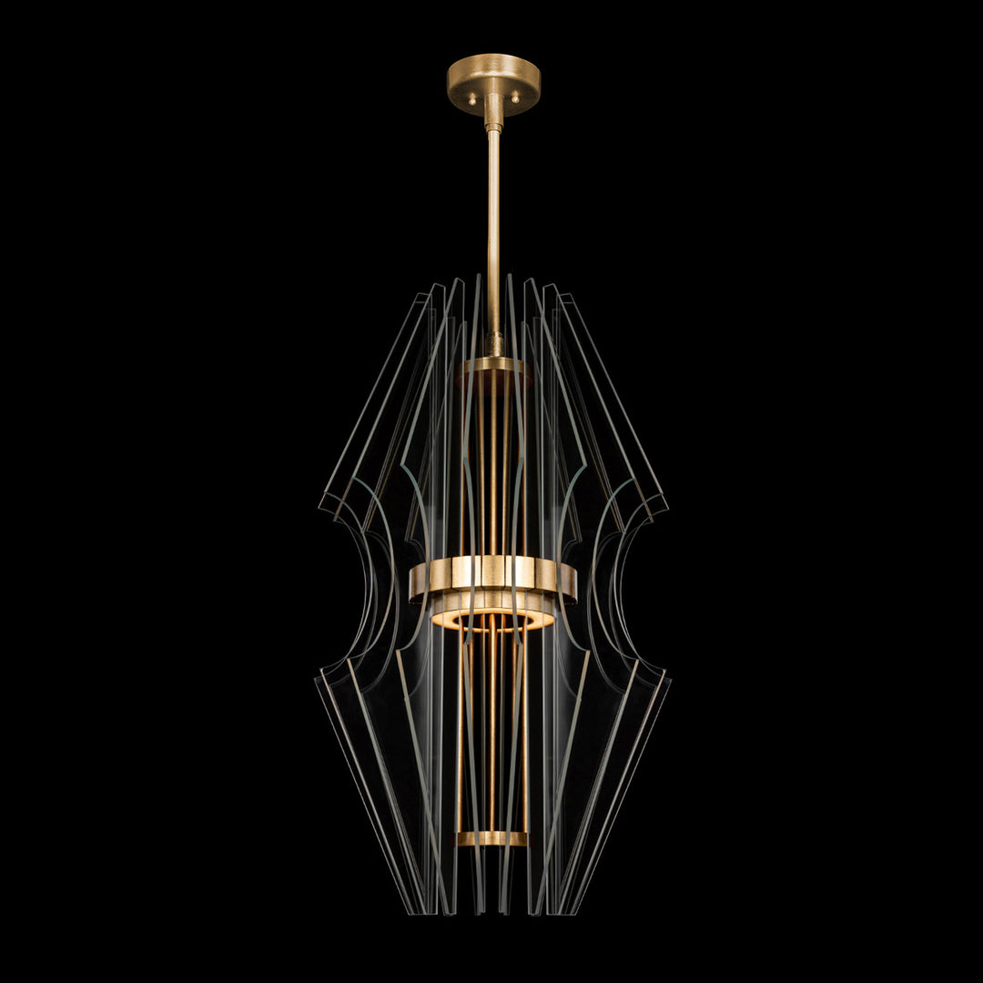 Fine Art Newton 917340-2ST Pendant Light - Gold