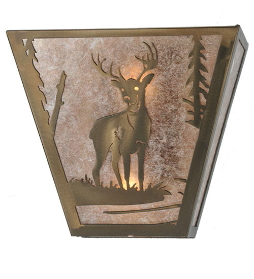 Meyda Tiffany Deer Creek 108590 Wall Light - Antique Copper