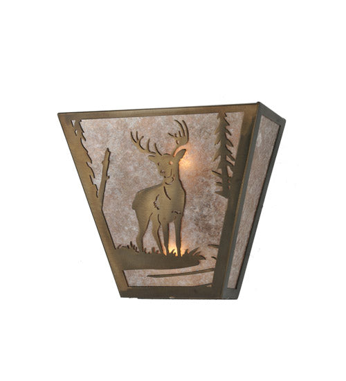 Meyda Tiffany Deer Creek 108590 Wall Light - Antique Copper