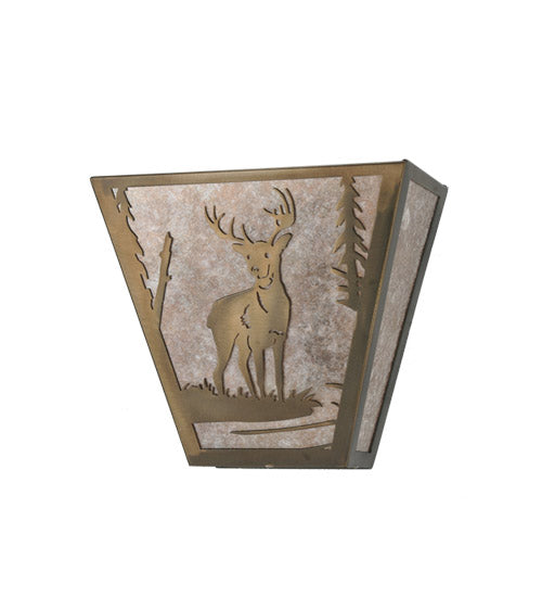 Meyda Tiffany Deer Creek 108590 Wall Light - Antique Copper