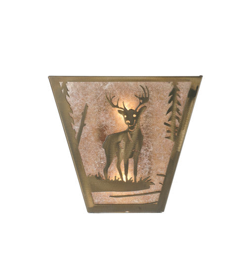 Meyda Tiffany Deer Creek 108590 Wall Light - Antique Copper