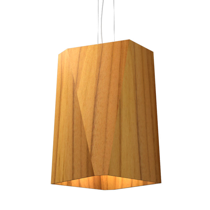 Accord Facet 107.12 Pendant Light - Teak