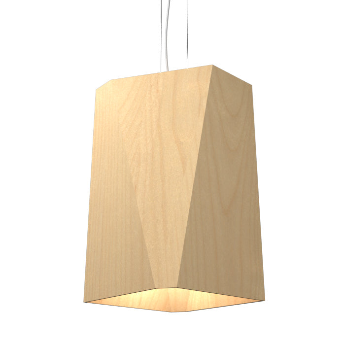 Accord Facet 107.34 Pendant Light - Maple