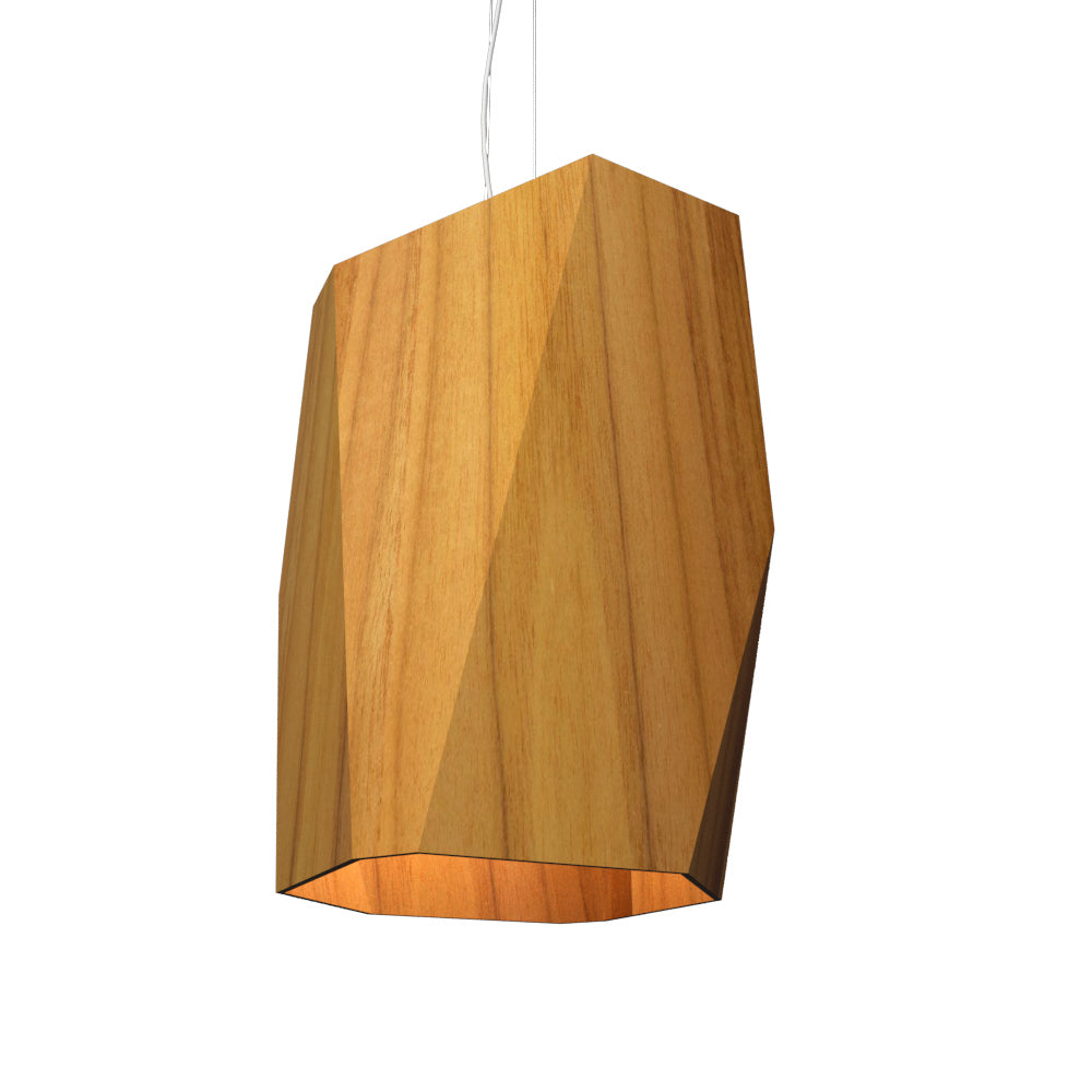 Accord Facet 108.12 Pendant Light - Teak