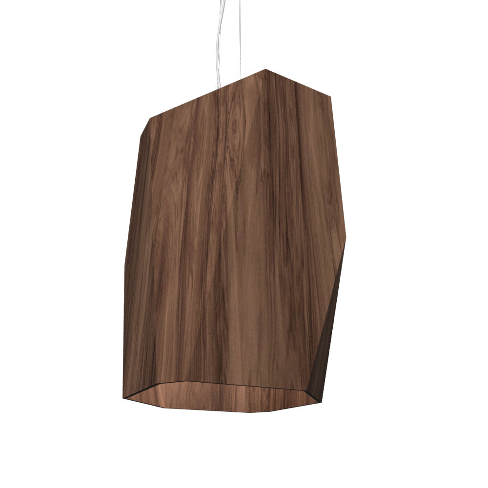 Accord Facet 108.18 Pendant Light - American Walnut