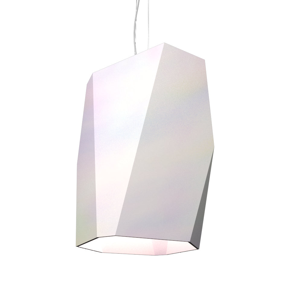Accord Facet 108.25 Pendant Light - Iredesent White