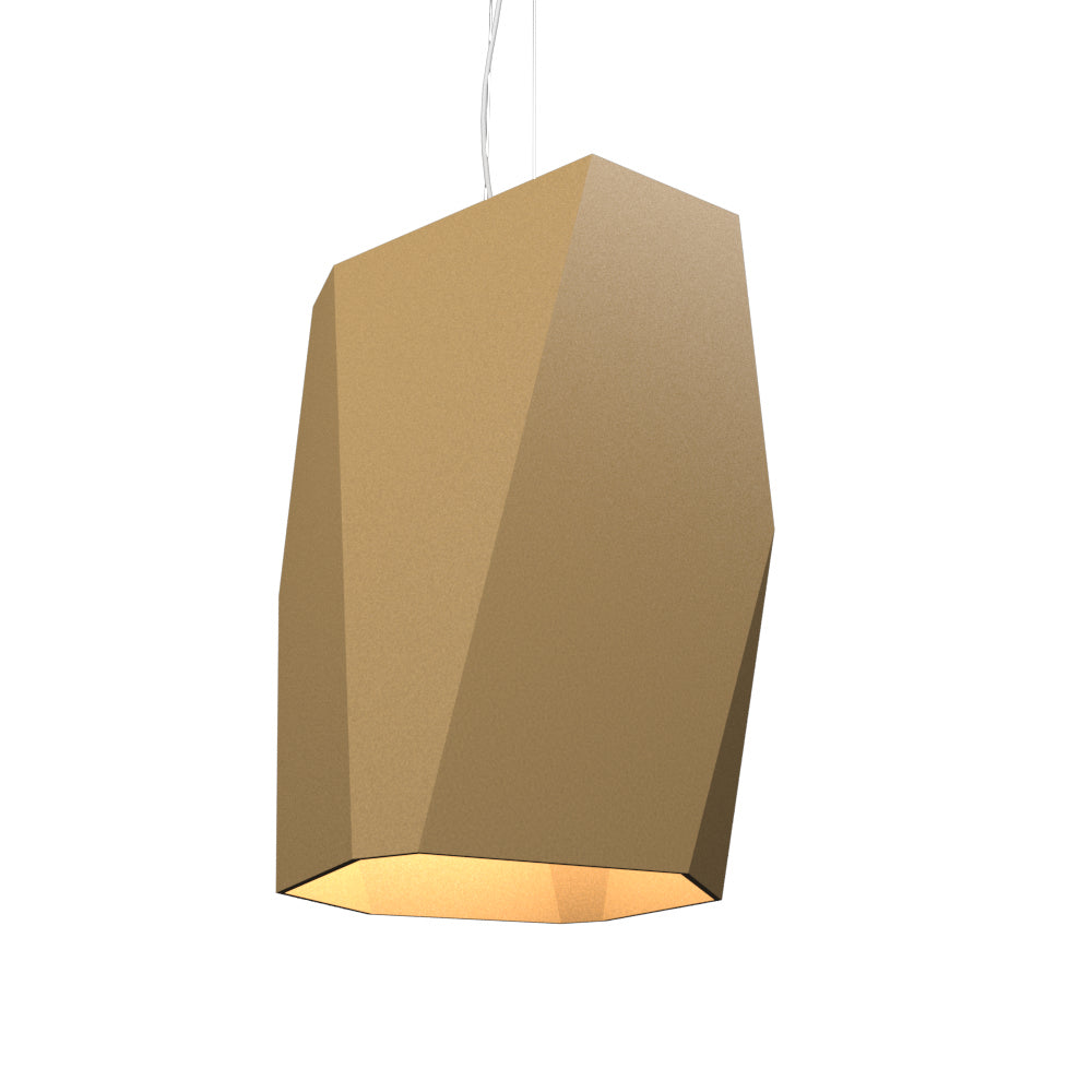 Accord Facet 108.27 Pendant Light - Gold