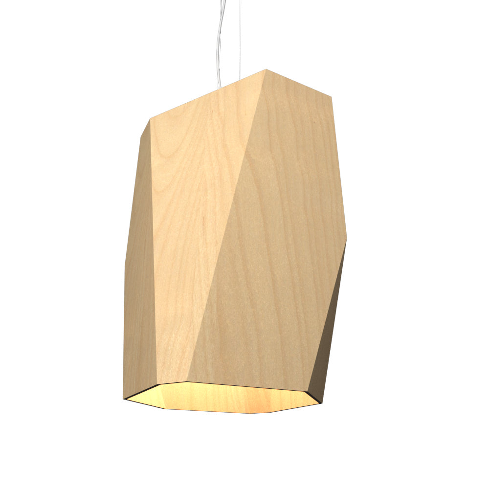 Accord Facet 108.34 Pendant Light - Maple