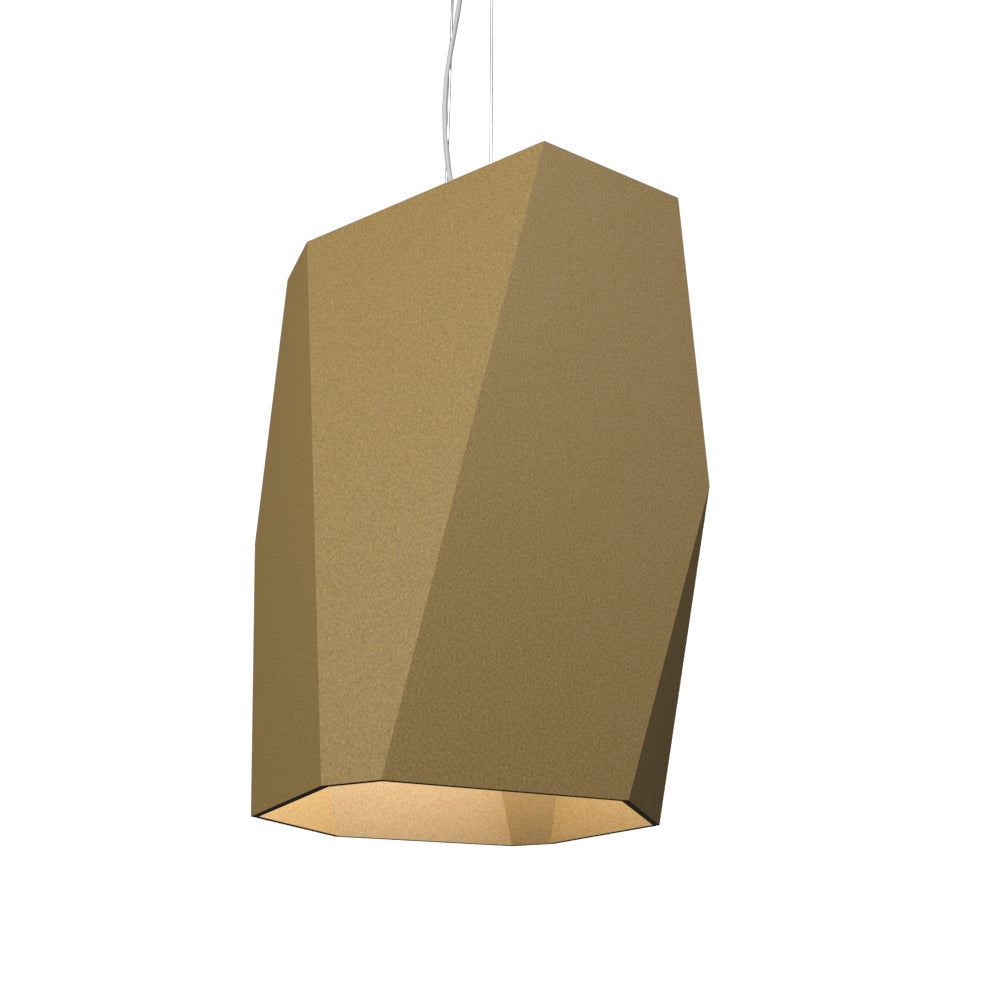 Accord Facet 108.38 Pendant Light - Pale Gold