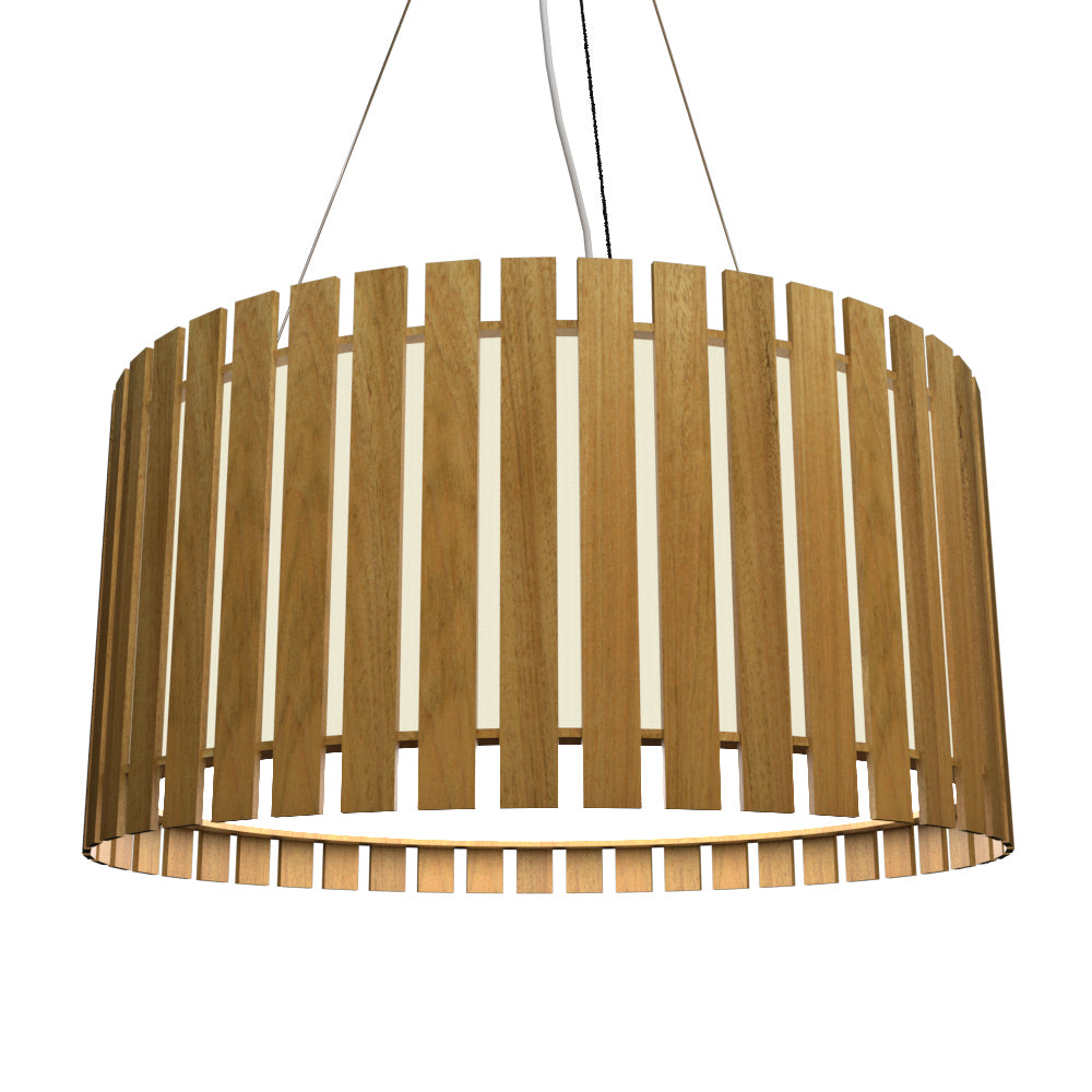 Accord Slatted 1092.09 Pendant Light - Louro Freijo