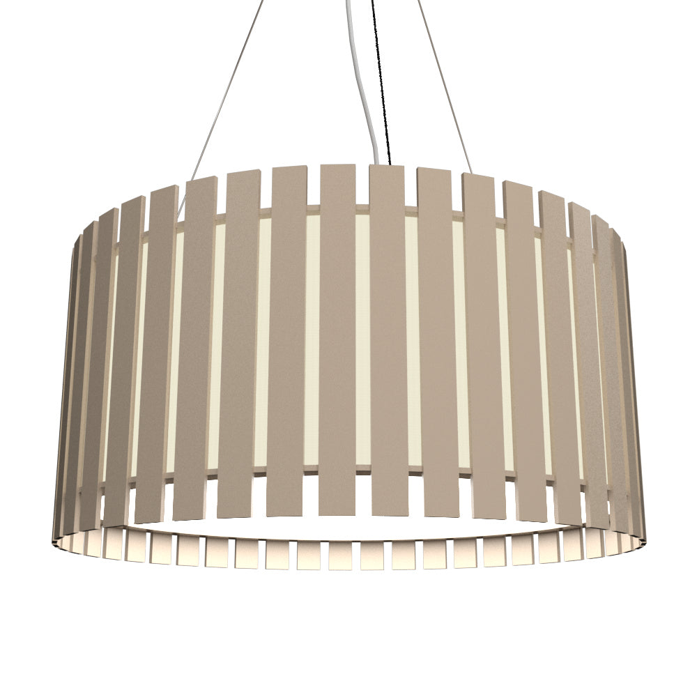 Accord Slatted 1092.15 Pendant Light - Cappuccino