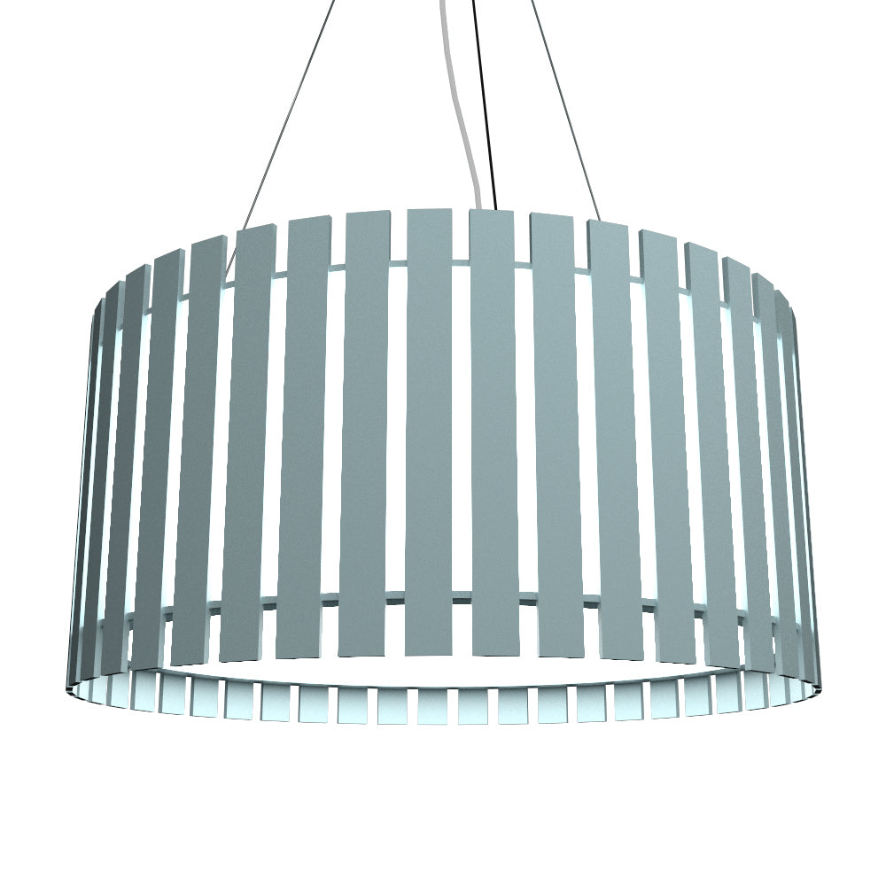 Accord Slatted 1092.40 Pendant Light - Satin Blue