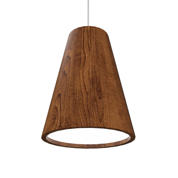 Accord Conical 1130.06 Pendant Light - Imbuia