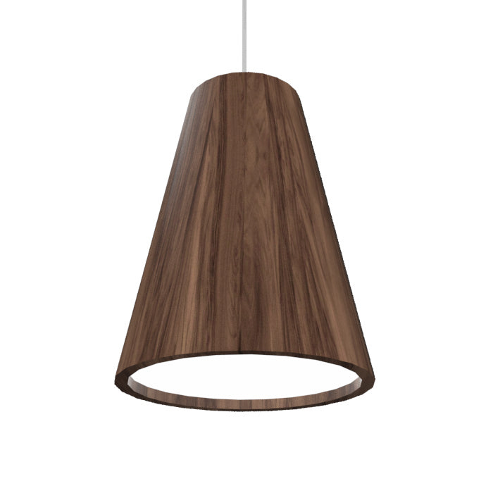 Accord Conical 1130.18 Pendant Light - American Walnut