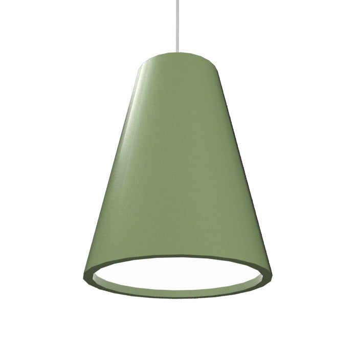 Accord Conical 1130.30 Pendant Light - Olive Green