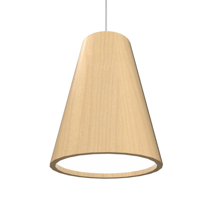 Accord Conical 1130.34 Pendant Light - Maple