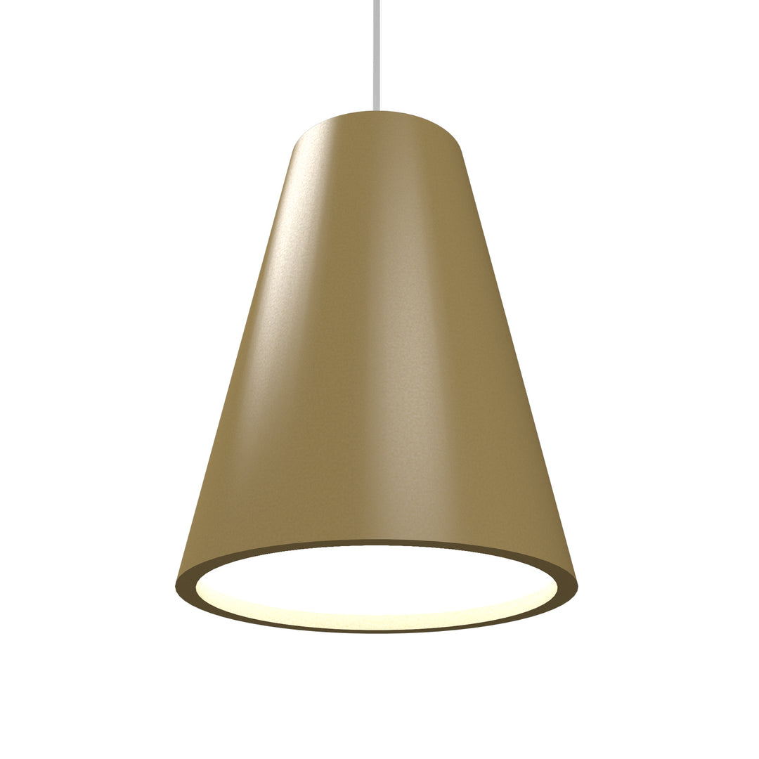 Accord Conical 1130.38 Pendant Light - Pale Gold