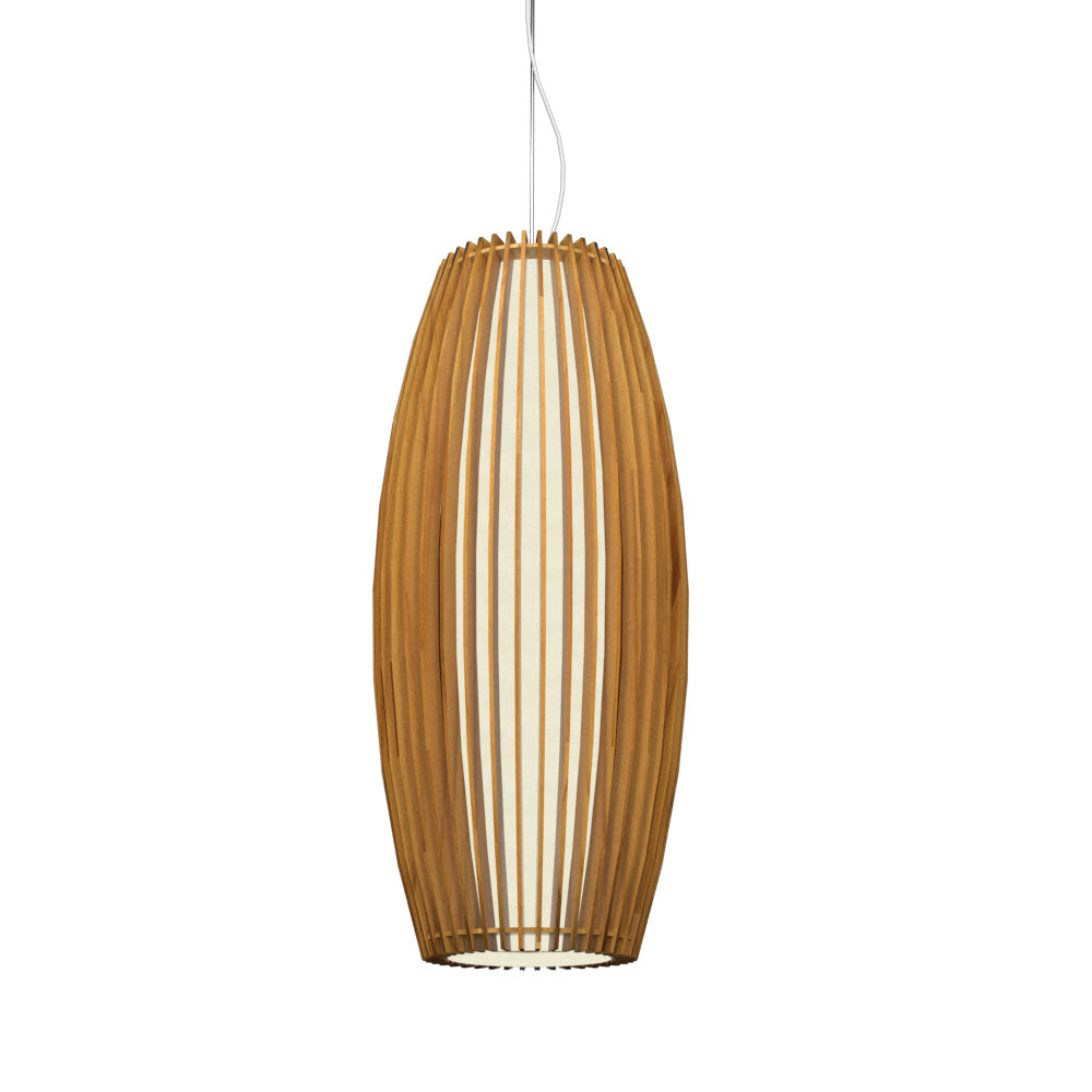 Accord Stecche Di Legno 1139.12 Pendant Light - Teak