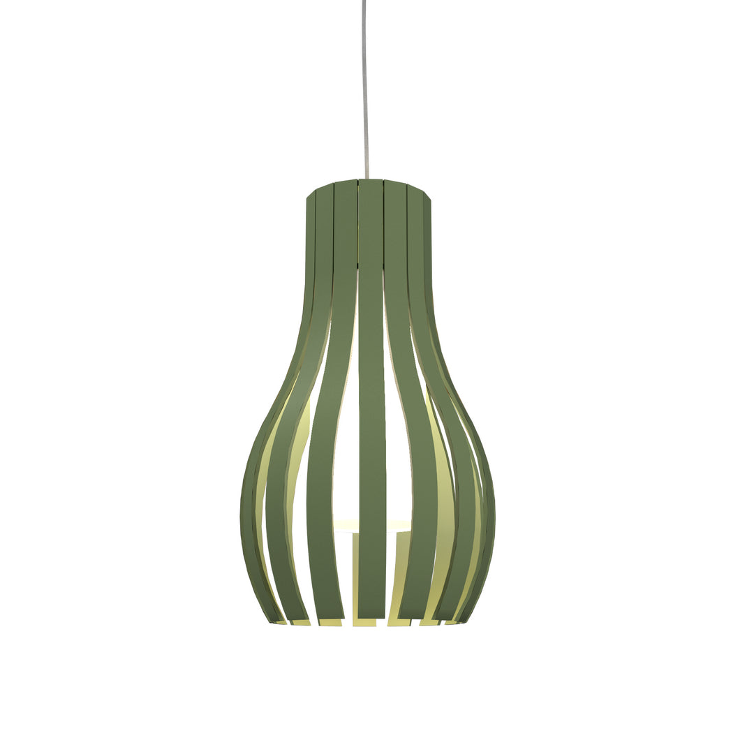 Accord Barrel 1153.30 Pendant Light - Olive Green