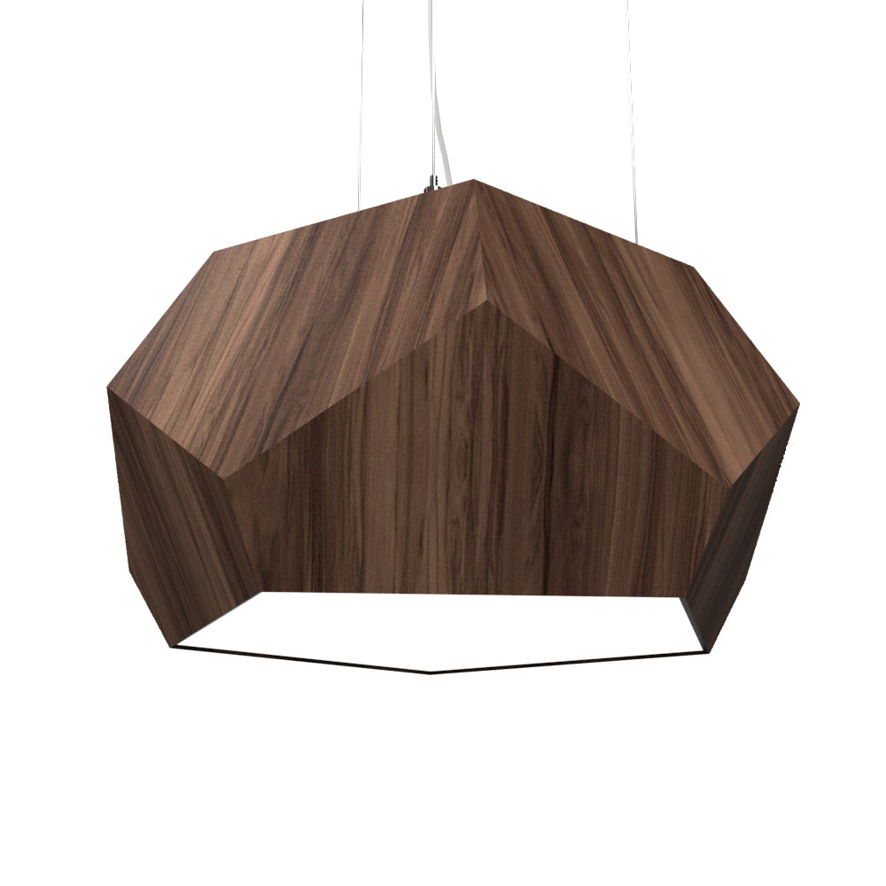 Accord Facet 1226.18 Pendant Light - American Walnut