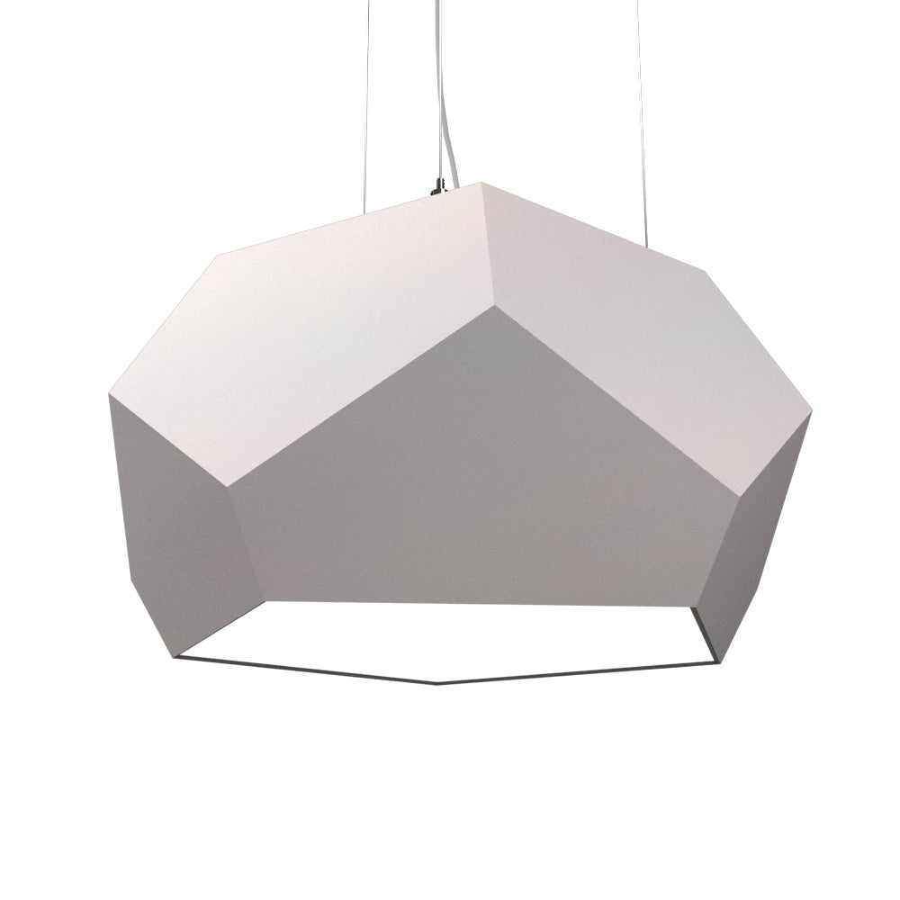 Accord Facet 1226.25 Pendant Light - Iredesent White