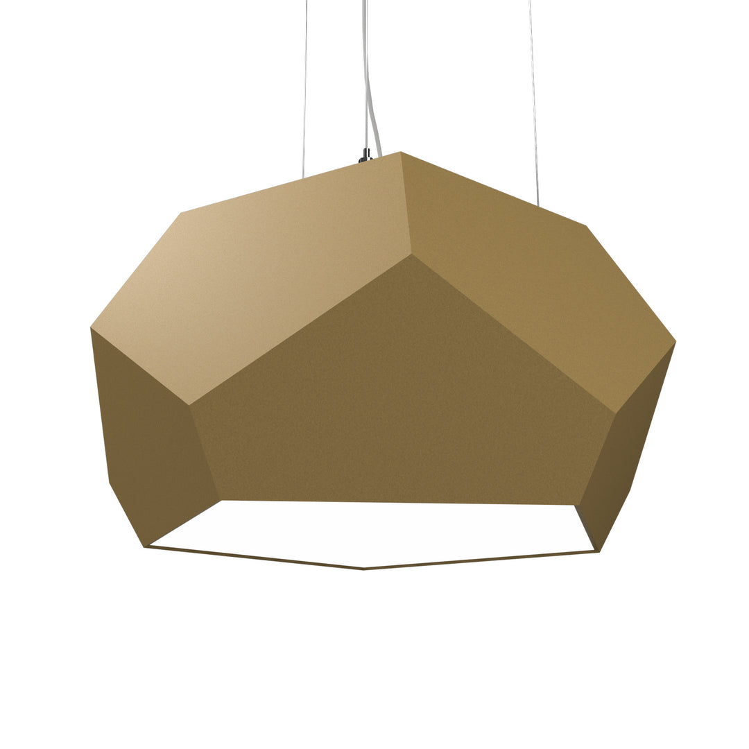 Accord Facet 1226.38 Pendant Light - Pale Gold