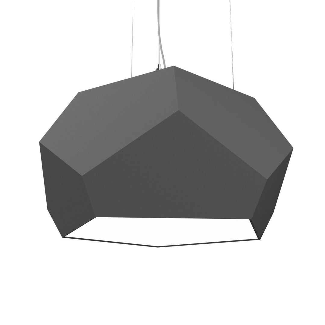 Accord Facet 1226.39 Pendant Light - Lead Grey