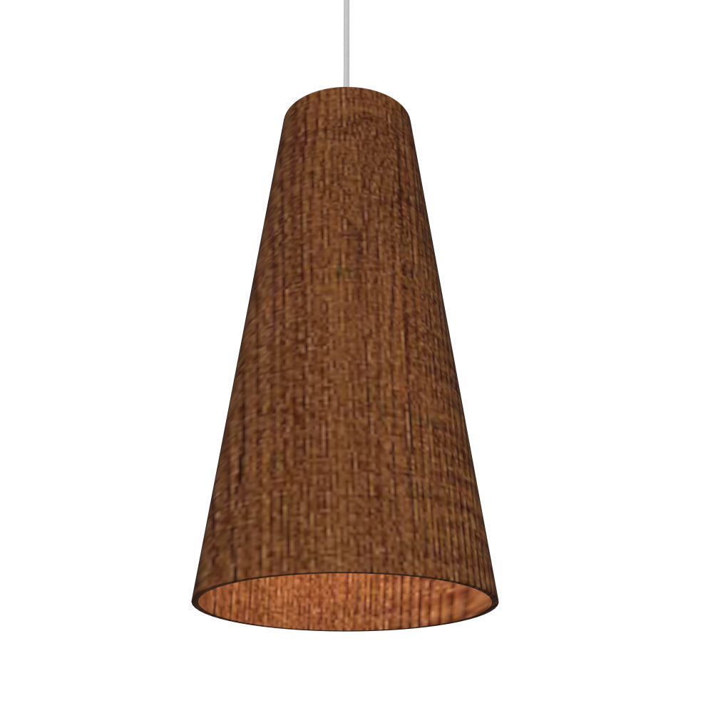 Accord Conical 1233.06 Pendant Light - Imbuia