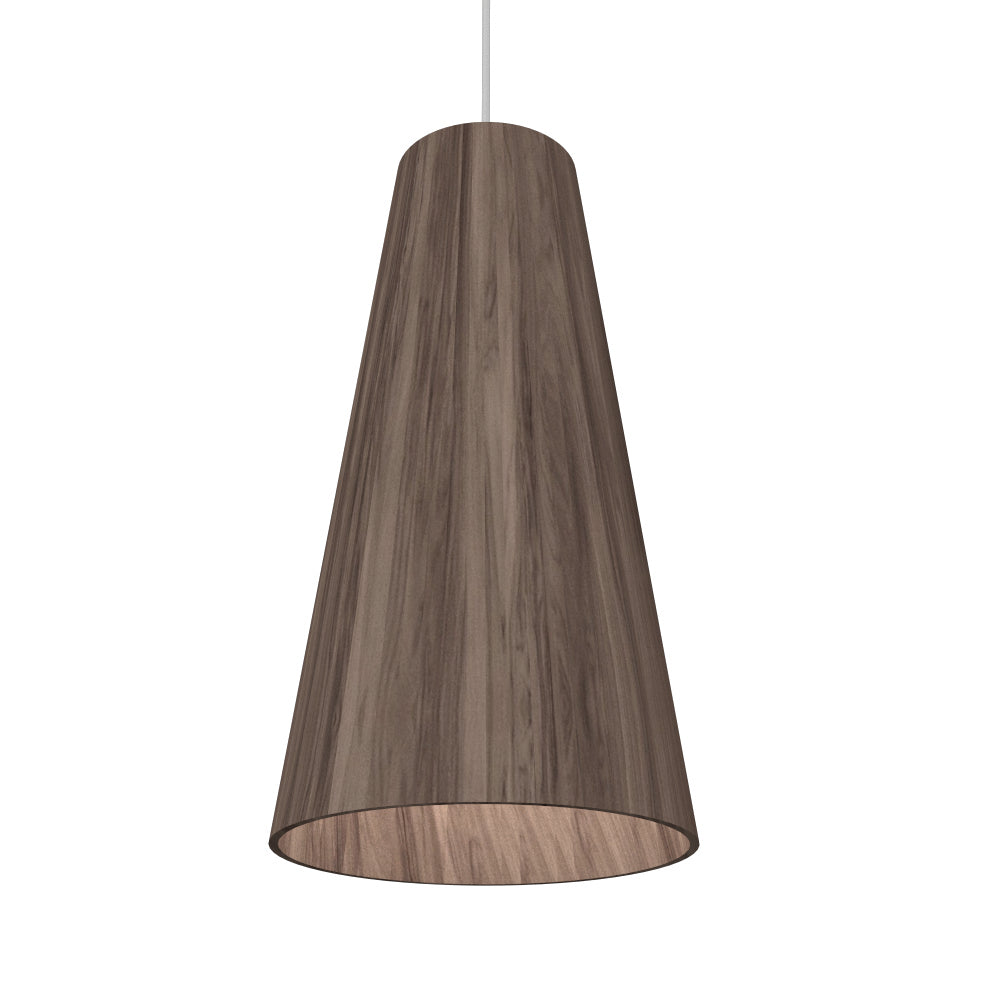 Accord Conical 1233.18 Pendant Light - American Walnut