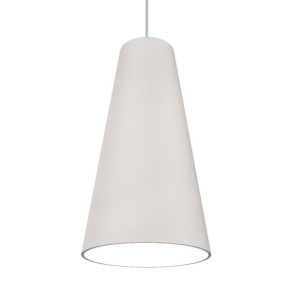Accord Conical 1233.25 Pendant Light - Iredesent White