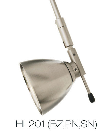 Stone Lighting HL201SN  Decorative Element Track Light Pewter, Nickel, Silver