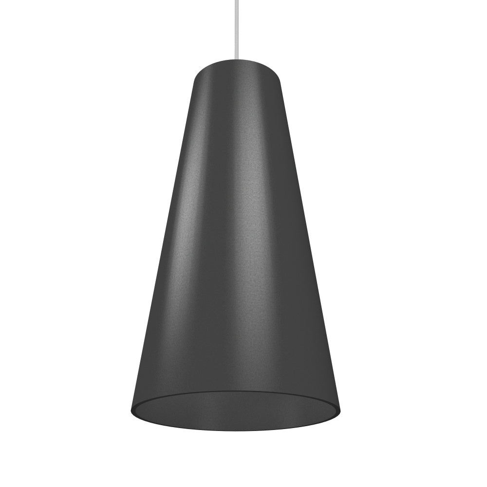 Accord Conical 1233.39 Pendant Light - Lead Grey